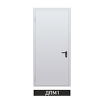 Дверь металлическая однопольная противопожарная Ei 60. 1040 x 1520  выс., фото 1