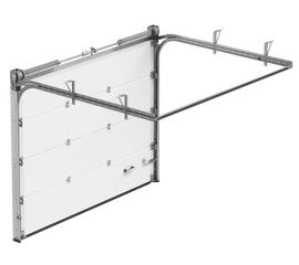 Ворота гаражные 2100x3300 выс. подъёмные секционные Alutech ProTrendю, толщина панели 40 мм, фото 18