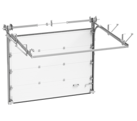 Ворота гаражные 2200x4300выс. подъёмные секционные Alutech ProTrend, толщина панели 40 мм, фото 16