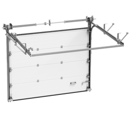 Ворота гаражные 2400x4400выс. подъёмные секционные Alutech ProTrend, толщина панели 40 мм, фото 16