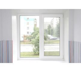 Окно металлоплатиковое (ПВХ) Rehau INTELLIO 80 1000x1200 выс. Белый/Белый, фото 1