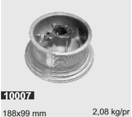 Барабан M 134\ H 4800 + HL 1375 мм, фото 1