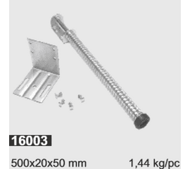 Амортизатор пружинный L=500 мм, фото 1