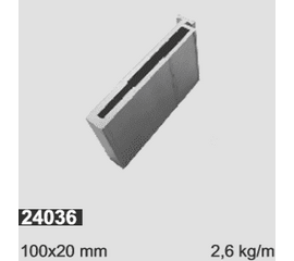 Ребро жесткости алюминиевое L=9,0 м, фото 1
