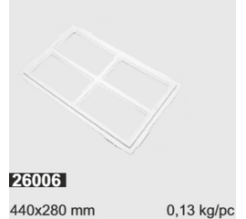 Вставка для окон 26004, 26005 БЕЛАЯ, фото 1