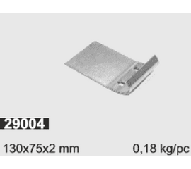 Пластина соединительная (нерж), фото 1