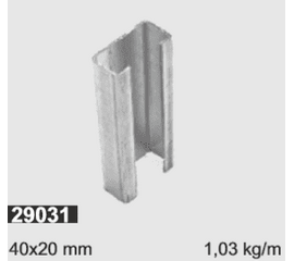 C - профиль L=6,0 м (нерж), фото 1