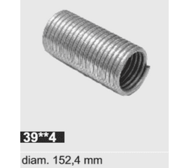 Пружина торсионная 11,5х4000х152 мм (цинк), фото 1