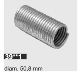 Пружина торсионная 5х3250х50 мм (цинк), фото 1