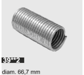 Пружина торсионная 6х3250х67 мм (цинк), фото 1
