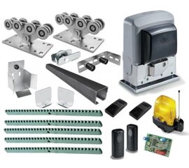 Комплектующие для откатных (сдвижных) ворот весом до 800 кг или шириной до 4 м (набор-комплект) c комплектом автоматики CAME BX-68 FULL, фото 1