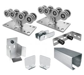 Комплектующие для откатных (сдвижных) ворот весом до 800 кг или шириной до 4 м (набор-комплект), фото 1