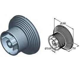 Барабан CD164H для подъёмных секционных ворот, фото 1