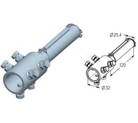 Адаптер SA-5/4 для подъёмных секционных ворот, фото 1