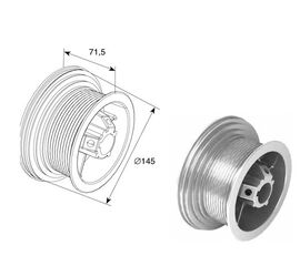 Барабан (OMI  54 HL-LD) для подъёмных секционных ворот, фото 1