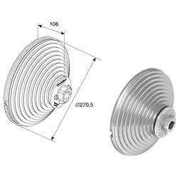 Барабан (OMI 18 VL) для подъёмных секционных ворот, фото 1