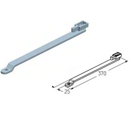 Тяга для доводчика DP2010 для подъёмных секционных ворот, фото 1