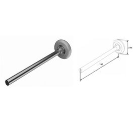 Ролик (190 мм) для подъёмных секционных ворот, фото 1