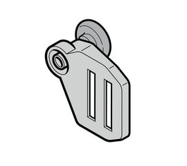 Верхний роликодержатель с ходовым роликом, направляющая N (слева), фото 1