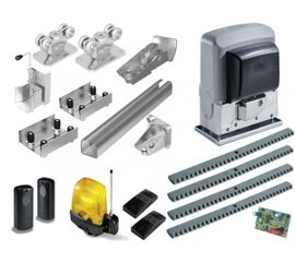 Комплектующие для откатных (сдвижных) ворот весом до 700 кг или шириной до 4 м (набор-комплект фурнитуры) с комплектом автоматики CAME BX-78 FULL, фото 1