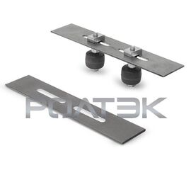 Пластина 100 мм для откатных (сдвижных) ворот, фото 1