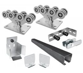 Комплектующие для откатных (сдвижных) ворот весом до 700 кг или шириной до 4 м (набор-комплект), фото 1