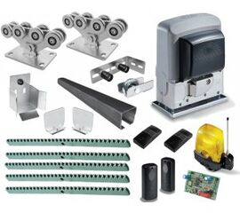 Комплектующие для откатных (сдвижных) ворот весом до 700 кг или шириной до 4 м (набор-комплект) c комплектом автоматики CAME BX-78 FULL, фото 1