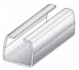 Направляющая балка (шина, профиль) 7 метров 94x85x5 мм SG.02.001 для откатных (сдвижных) ворот, оцинкованая, фото 1