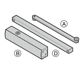 Дверные доводчики (TS 4000 без рычажного механизма), фото 1