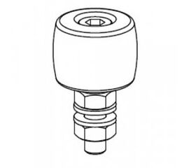 Ролик поддерживающий для откатных (сдвижных) ворот, фото 1