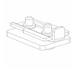 Упор SGN.01.510 для откатных (сдвижных) ворот, фото 1