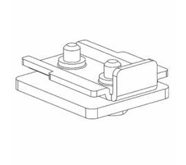 Упор SGN.02.510 для откатных (сдвижных) ворот, фото 1