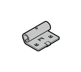 Роликодержатель, строительная глубина 67/80 (усиленный, нерж. сталь), фото 1