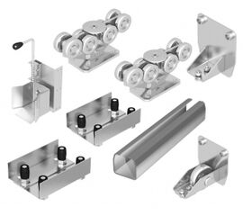 Комплектующие для откатных (сдвижных) ворот весом до 1500 кг или шириной до 6м (набор-комплект фурнитуры), фото 1