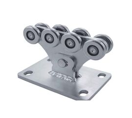 Тележка с 8 роликами "S", до 500кг, для откатных (сдвижных) ворот, фото 1