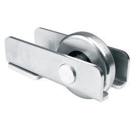 Ролик концевой &quot;S&quot;, без заглушки рельса, для откатных (сдвижных) ворот, фото 1