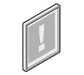 Крепление таблички с логотипом (46 × 54,5 × 3,5 мм), фото 1