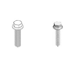 Саморез - глухарь (8х70 мм) для подъёмных секционных ворот, фото 1