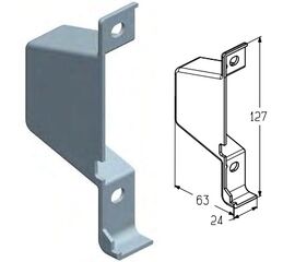 Заглушка WD13PL для подъёмных секционных ворот, фото 1