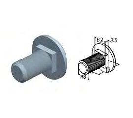 Болт M8x16BKL для подъёмных секционных ворот, фото 1