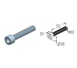 Винт DIN912 M10x55SCOL для подъёмных секционных ворот, фото 1