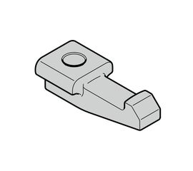 Комплект: зажимной клин с фаской и самонарезающим винтом 5,5 × 25 - K, фото 1