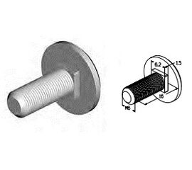 Болт для подъёмных секционных ворот, фото 1