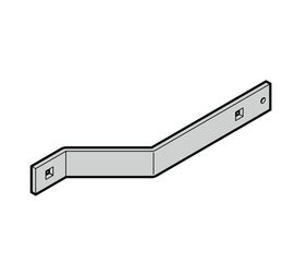 Крепежный уголок для устройства натяжения цепи для двойного пружинного вала, фото 1