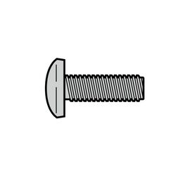 Винт с полуцилиндрической головкой (M10 × 30 с внутренним шестигранником и защитным лаком), фото 1