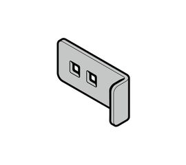 Усиление закруглений коробки ((2 шт) вкл. винты и гайки), фото 1