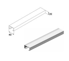 С - профиль для подъёмных секционных ворот, фото 1