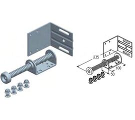 Демпфер SB-235 для подъёмных секционных ворот, фото 1