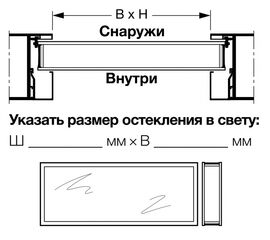 Остекление из пластмассы, строительная глубина 80, прозрачное, 45 мм (двойное остекление, K2), фото 1