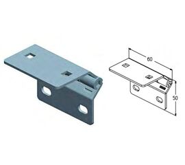 Петля промежуточная для подъёмных секционных ворот, фото 1